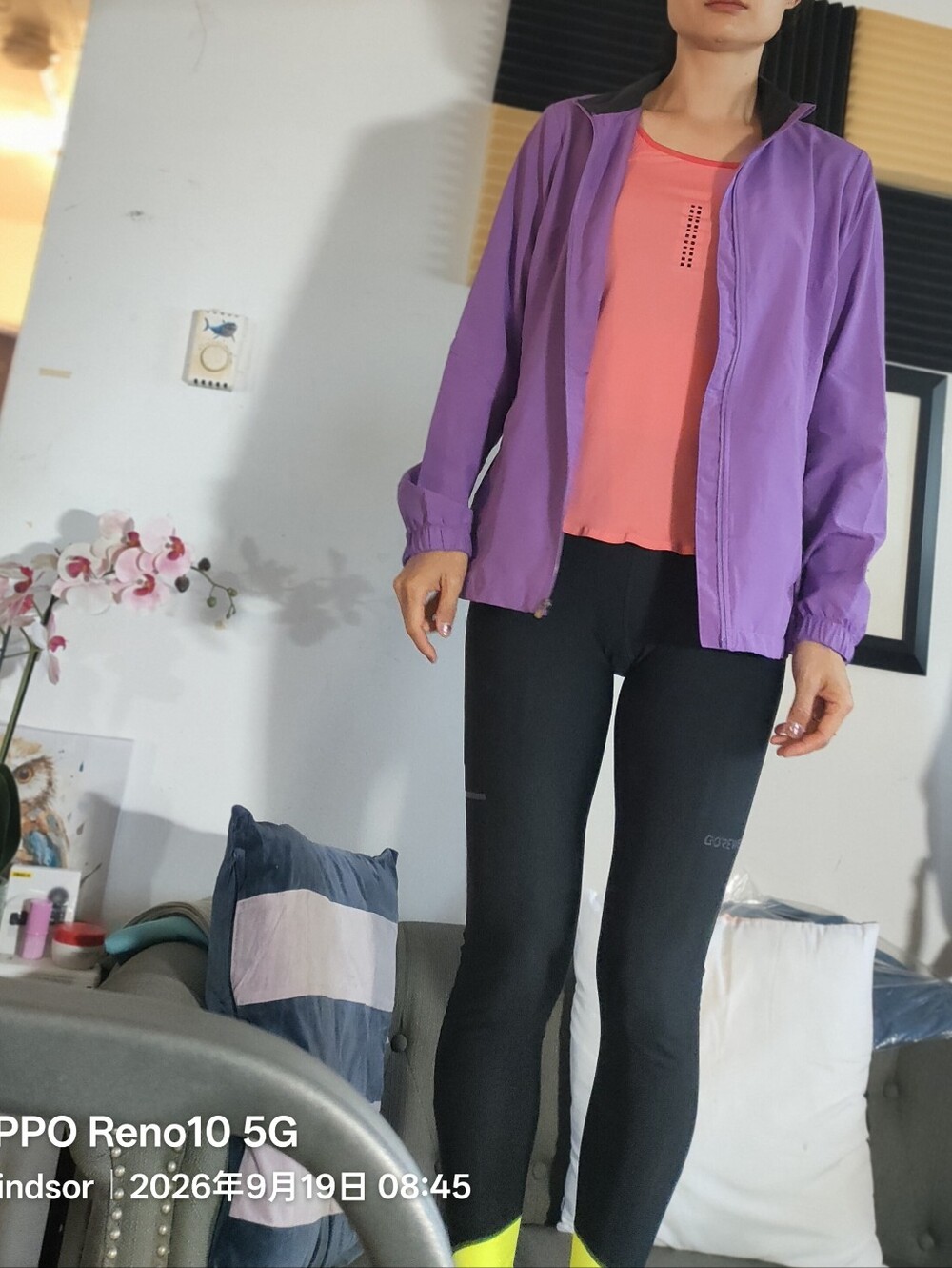 New Balance Purple Zip-Front Lightweight Jacket - Women